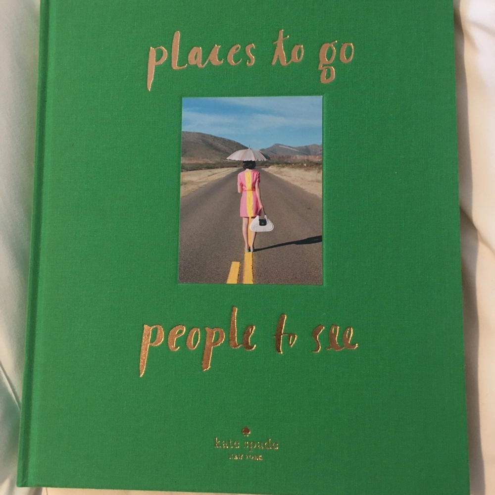 kate spade ♠️ places to go people to see book